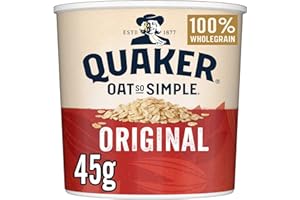 Quaker Oat So Simple Original Porridge Pots, 45 g (Pack of 8)