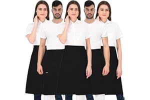 PALLTEX GAVROCHE Delantal Francés Unisex | Delantal Cocina Hombre y Mujer | Manualidades, Pintura, Hornear | EN ISO 13688 Delantales de Cocina