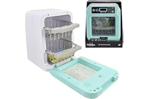 infunbebe Kids Toy Play Kitchen Super Chef My First Dishwasher Replica With Light & Sounds