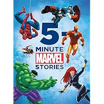 Buy 5-Minute Marvel Stories Book Online at Low Prices in India | 5