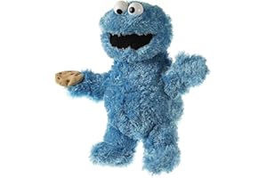 Living Puppets S703 Krümelmonster Sesame Street Handpuppe, Blau