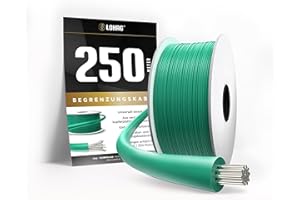 lohag® Cable perimetral Universal de 250 m para cortacésped: Compatible con Robot cortacésped Gardena, Worx Landroid y Otros. - Cable para cortacéspedes - Accesorio Ideal para tu Robot