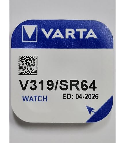 319 SR527SW Orologio Renata Batterie Ossido di Argento 1.55v 319 SR527SW Orologio Renata Batterie Ossido di Argento 1.55v