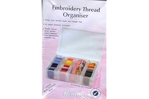 Hemline - Boîte de rangement de fil de Broderie - Taille Medium