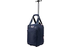 Cabin Max Narvik 2.0 Stowaway Walizka na kółkach 20 l, 40 x 20 x 25 cm, pod siedzenie Ryanair, Marine niebieski, 40 x 20 x 25cm