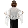 RIIQIICHY Ladies Scarf Lace Scarf Pashmina Shawls and Wraps for Women Scarfs for Women Wedding