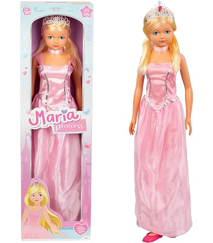 Bambola Rosaura Parlante Jesmar - 105 Cm, Oltre 20 Frasi, Interattiva Per Bambini