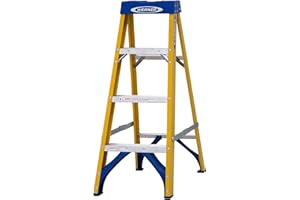 Werner Fibreglass Stepladder 4 Tread