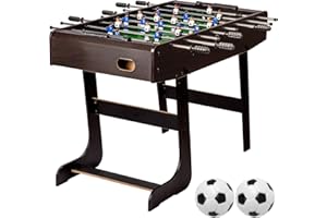 GAMES PLANET Calciobalilla "Belfast", pieghevole, incl. 2 palline, colori a scelta