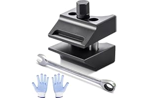 Zilchx Federbein Spreizer, Federbein Spreizwerkzeug mit Geteilter Nabe, Auto Suspension Split Hub, Einfach zu Bedienen, Mit Handschuhen und Schraubenschlüssel, für die Meisten Fahrzeuge