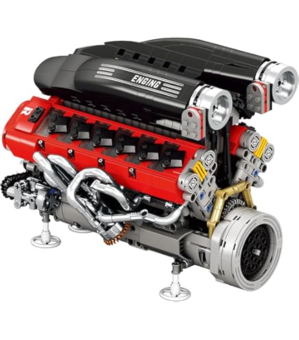 VNDGEOUH Kit De Moteur Cison V8 Essence OHV 89% à Petit Bloc