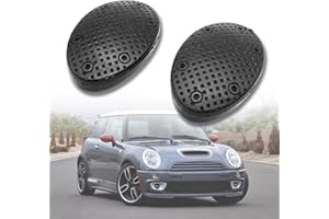 MENGZHONGYAO 2 pièces Couvre-pédales en Caoutchouc de Frein d'embrayage tampons adaptés for Mini Cooper One S R50 R53 R55 R56 R60 F55 F56 F54 Countryman Clubman Accessoires Pédales