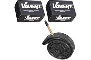 Vavert 700 x 28-35c Bike Inner Tubes - Presta Valve (Pack of 2)