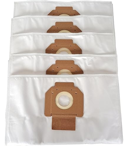 1x Sac réutilisables à 6 couches pour aspirateurs Mirka 1025 L PC 1x Sac réutilisables à 6 couches pour aspirateurs Mirka 1025 L PC