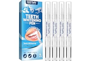 ZACURATE Teeth-Whitening-Pens, 4PCS-Teeth-Whitening-Kits Fast-Whitening, Easy to Use