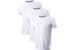 Holure Men's Quick-Dry Sportswear T-Shirts,1/3/4/5/6 Pack Breathable Moisture Wicking Gym Tops for Training & Workout,Short S