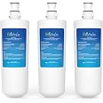 Cartuccia Filtro Acqua EcoAqua EWF-8001A, Compatibile Con InSinkErator F701R E 3M, Capacità 2010 Galloni, Riduce Cloro E Odori, WRAS - 2