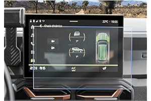 CDEFG Kompatibel mit Dacia Bigster 2025 2026 Navigation Schutzfolie 6H Kratzfest 10,1 Zoll Bigster Mild Hybrid 2025 GPS Nano Displayschutzfolie Anti-Kratzen Navi Folie Zubehör [2 Stück]