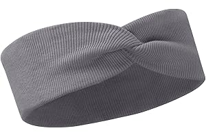 Bubalove - Baumwollstirnbänder für Mädchen und Neugeborene, Baby Haarschmuck, Stirnband, viele Größen und Farben, handgenähte Stirnbänder für Mädchen - 4-12 Monate anthrazit