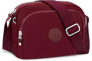Faneam Borsa a Tracolla Donna Casual Borse Spalla Borsetta Tracolla Ragazze Moda Borsa Tracolla con 3 Scomparti Crossbody Bag Spallacci Regolabili Borsa a Tracolla per Sport Viaggio Shopping