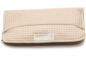 ULLENBOOM ® Windeltasche für unterwegs, Sand, Made in EU - Wickeltasche für bis zu 3 Windeln, Feuchttücher & weiteres Zubehör, Ideal als Wickelorganiser für den Kinderwagen