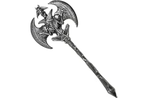 WIDMANN Double Axe 23cm Accessory for Novelty Toy Fancy Dress