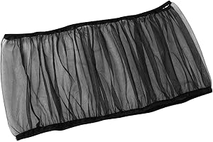 ueetek funda para jaula aves malla protectora protección jaula pájaros periquitos Canaris Attrape Semilla Negro