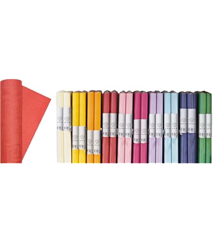 Tovaglia Di Carta Damascata In Rotolo Color Argento 6 M - Vegaooparty - Foto 9