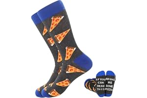 BISOUSOX Men's Novelty Socks Calf Socks Women If You Can Read This Socks Bring Me Some Tea Whiskey Beer Coffee Wine Pizza Eggs Dress Socks Cotton Funny Socks for Men Gift for Tea Lover
