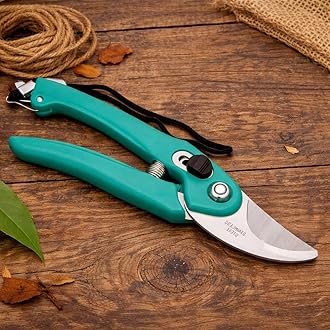 PLANETXERO Multipurpose Gardening Scissors – Heavy Duty Garden Shears with Stainless Steel Blades and Soft Grip Handles for Pruning, Trimming, Harvest