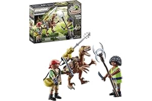 PLAYMOBIL Dino Rise 71264 Deinonico, Dinosauro con Armi funzionanti, Giocattolo per Bambini dai 5 Anni in su