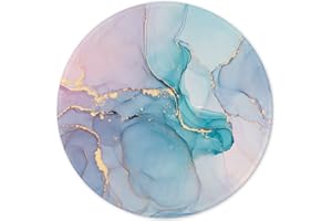 ITNRSIIET Tapis de Souris avec Bords Cousus - Tapis de Souris de qualité supérieure texturé - Imperméable - pour Ordinateur Portable, PC, Bureau - Joli Design - Couleur marbre texturé