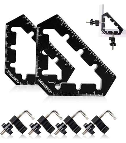 GOINGMAKE Woodworking T-Square 24 Inch Aluminum Alloy T Square