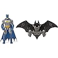 DC Comics BATMAN 4-Inch BATMAN Mega Gear Deluxe Action Figure with Transforming Armor