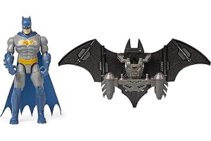 SPIN MASTER DC Comics BATMAN 10 cm BATMAN Mega Gear Deluxe figurka z transformującym pancerzem