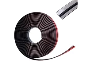 FRIENDA 16 Feet Auto Windschutzscheibe Wetter Gummi Dichtung Vorderseite Streifen T Form Dichtungsstreifen für LKW Tür Fenster Dekor