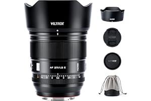 VILTROX Lente 27mm f/1.2 E para Montura Sony E, Lente AF Pro 27mm f1.2 con Enfoque automático para Montura Sony E sin Espejo a7R a7IV a7RIII a7RIV a7RV A1 FX3 ZVE1 A7CII a6000 a6400 a6600 ZV-E10 FX30
