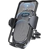 Amazon Brand - Eono Car Phone Holder, Universal Air Vent 360° Rotation Car Cradle with Stable Clip and one Release Button Com