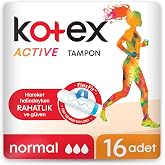 Kotex Active Tampon Normal 16'lı 1 Paket