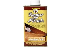 HOWARD PRODUCTS Howard Restor-A-Finish Golden Oak RF3008 przywraca oryginalne wykończenie drewnianych mebli 236 ml
