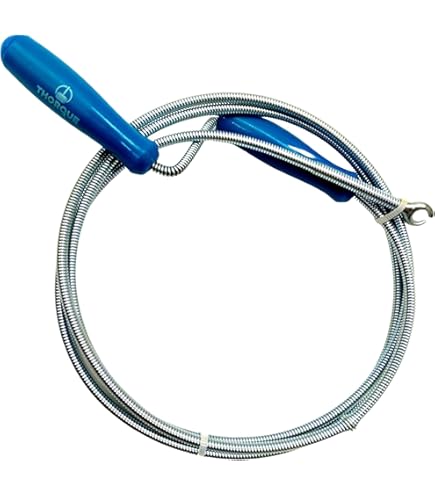 Sturatubi A Spirale Waterful 5 Metri - Con Manovella In Legno, Per Lavandini E WC, Diametro 9mm - Foto 10