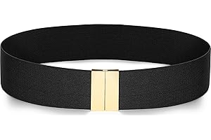 MESU Stretchy Belts for Women Elastic Wide Waist Belt for Dresses
