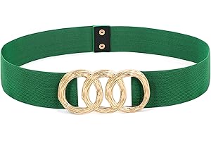 LIMHOO Ceinture élastique Large pour Femmes Ceinture Extensible pour Robes