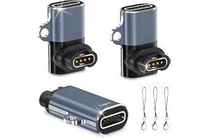 3 st USB-C laddningsadapter för Garmin, USB C laddningskabel adapter för Garmin Fenix 8/8 Solar/7S/7X, Forerunner 955/965/265, Vivoactive 4S/5, Venu SQ, Epix Pro 2, Instinct 2 X