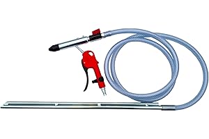 MR. SODA BLASTER Soda und Sand Strahlpistole Sodablaster groß mit Schlauch, Ansaugrohr und Regulierung