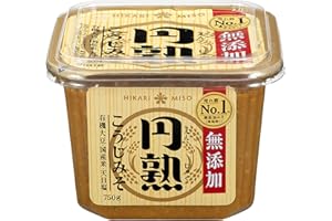 ひかり味噌 Hikari Miso - Enjuku Koji Miso Mutenka Cup 750g | Authentic Japanese Aged Miso Paste | Rich Umami Flavor | Perfect for Soups, Marinades & Traditional Japanese Cooking