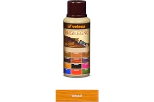 Veleca TIVAL COLOR TINGILEGNO Giallo - ml. 250 - TINGENTE PER LEGNO DA INTERNO