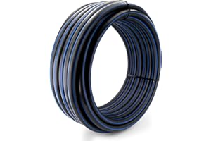 H2O-Flex® PE100 HD Pipe 32 x 3.0 mm HDPE PN16 Drinking Water Pipe DVGW, 55 m Water Pipe Supply Line Water Pipe Irrigation