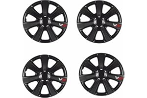 The Urban Company Wheel Trim Cover Chromia 15" To Fit Vauxhall Combo Black Carbon Set Of 4
