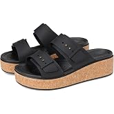Crocs Brooklyn Cork Buckle SandaletKadın
